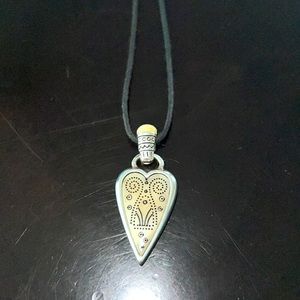 Brighton Ivory Coast Heart Necklace